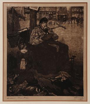 Ets van de Belgische kunstenaar Jules De Bruycker uit 1911