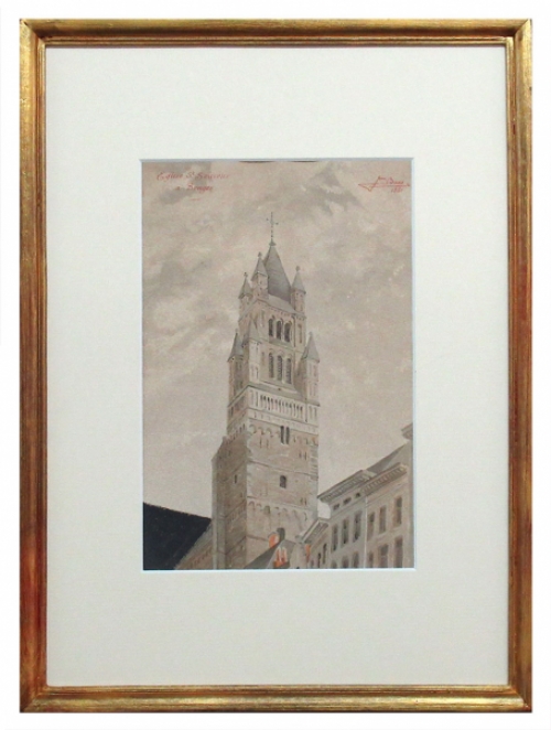 Waterverfschilderij van Jean Baes kopen