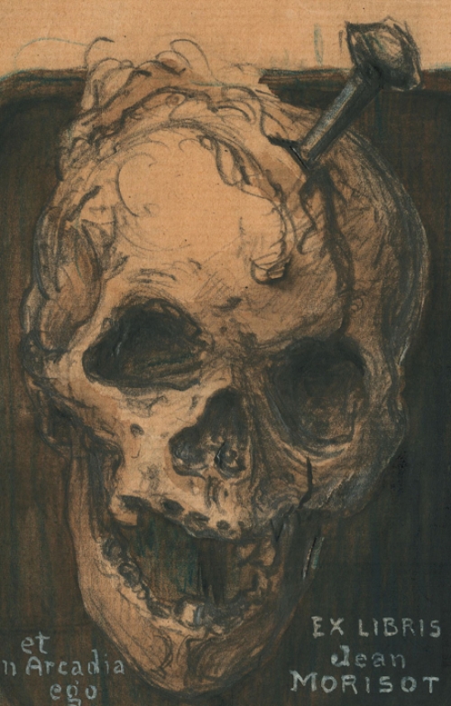 Tekening van een ex libris kopen Dr. Jean Morisot