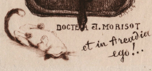 Ets (Bruin)  ex libris Docteur Morisot 