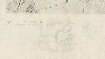 570 - Tilleul II épreuve d'artiste 1954