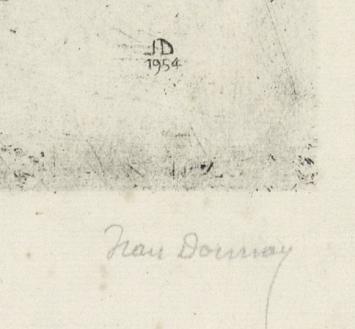 570 - Tilleul II épreuve d'artiste 1954