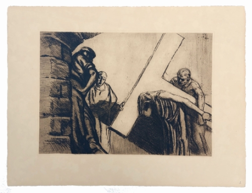 Ets van de Belgische etser Jean Donnay