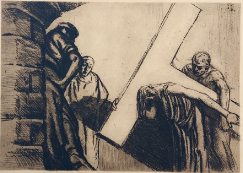 Ets uit 1929 van Jean Donnay kopen