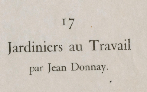 Jardiniers au Travail 359/400