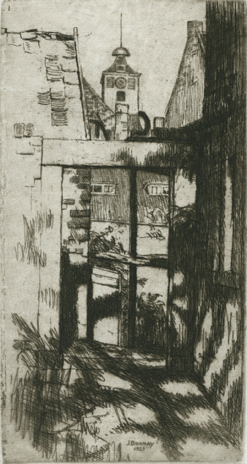 Kunstwerkje van de Belgische kunstenaar Jean Donnay