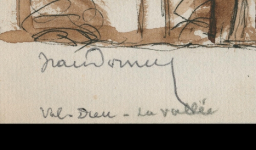 Aquarel van J. Donnay kopen