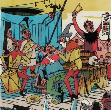 Lithografie van Jean Dratz, 1962