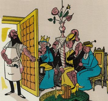 Lithografie van Jean Dratz