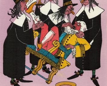 Lithografie van Jean Dratz