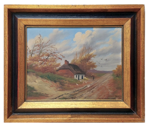 Kunstwerkje van Jef Louis Van Leemputten