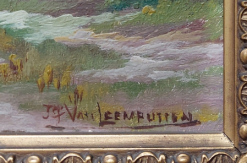 l\'artist belge Jef Louis Van Leemputten
