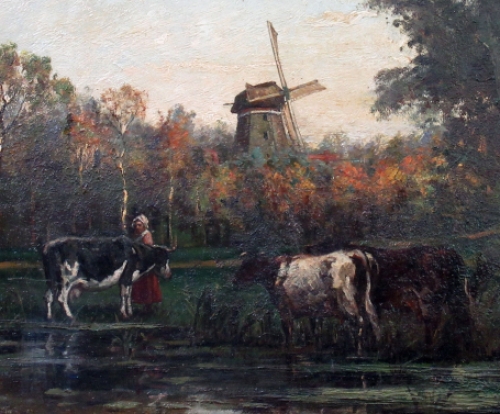 Schilderij van de Belgische schilder Jean Laenen kopen