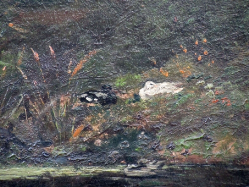 Schilderij van de Belgische kunstschilder Jean Laenen