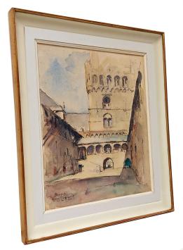 Aquarel, Bruges