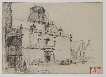 Potloodschets van Jean Luypaert kopen