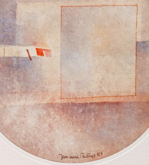 Schilderij van de Franse kunstenaar Jean-Marie Butaye