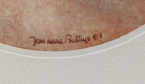 Abstract schilderij uit 1983