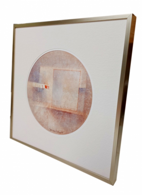 Abstract werkje op canvas 1983