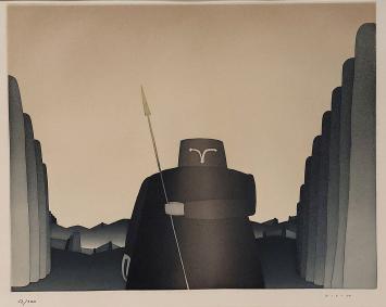 Genummerde ets van Jean-Michel Folon kopen