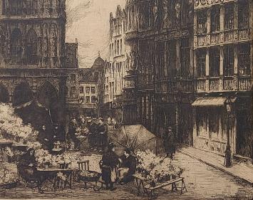 Belgische etser Jean Van Cleemput