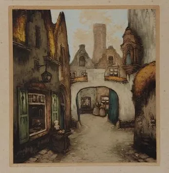 Jack Codron Buy an etching by the Brussels artist, etcher Jef Codron