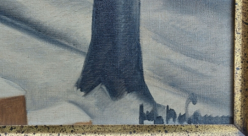 Kunstwerk  op canvas van Jef De Pauw