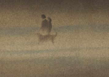 Belgische lithomaker en schilder Jef Van Grieken