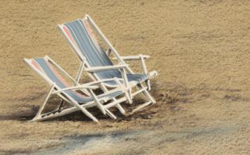 Strandgezicht van Jef Van Grieken
