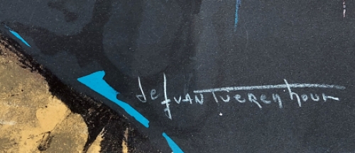 Kunstwerk van de Belgische kunstenaar  Jef Van Tuerenhout