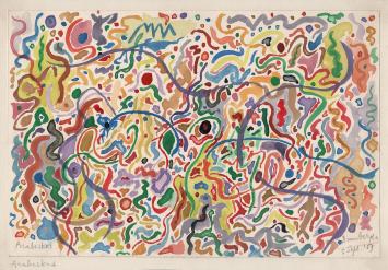 Abstract werk van Joseph Vermeiren