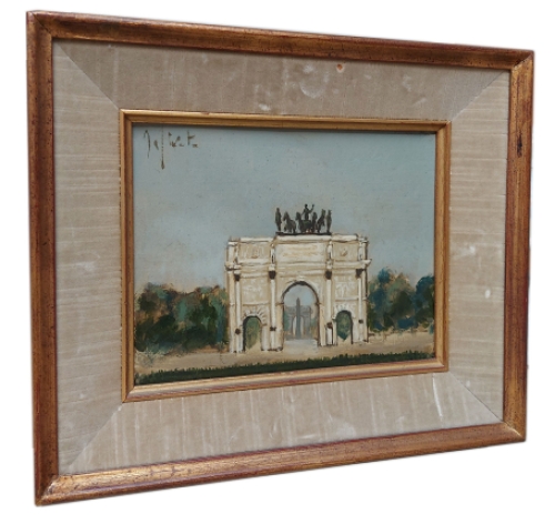 De Pont du Carrousel te Parijs