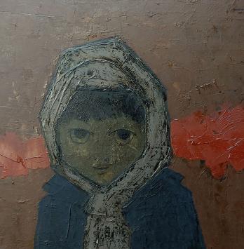 Meisje en een boerderij