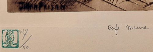 ets van de Belgische kunstenaar Jehan Frison