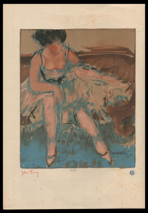 Jehan Frison litho 1916