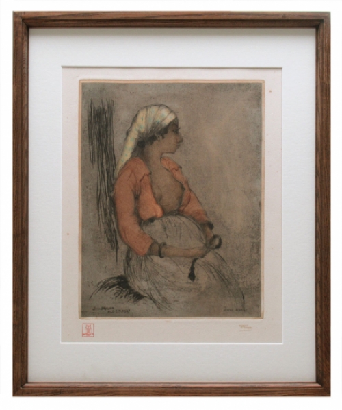 Jeune Arabe Alger 1927 van Jehan Frisan