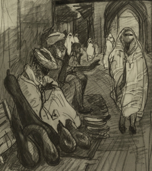 Een ets  van Jehan Frison kopen, goede staat