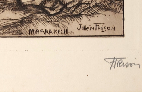 ets van de Belgische kunstenaar Jehan Frison