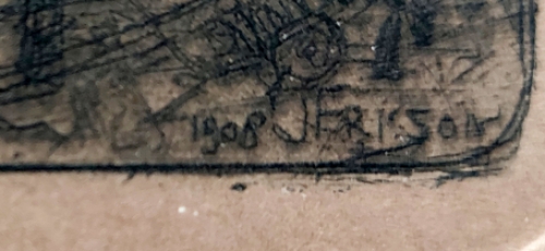 ets van de Belgische kunstenaar Jehan Frison