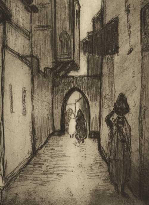 Een ets  van Jehan Frison kopen, Algiers