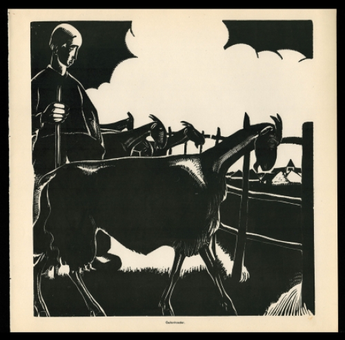 Linosnede van Jan Frans Cantré kopen