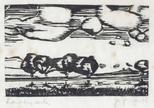 Houtsnede van Jan Frans Cantré kopen