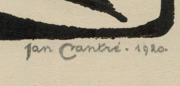 Grafisch kunstwerkje kopen van J. F. Cantré