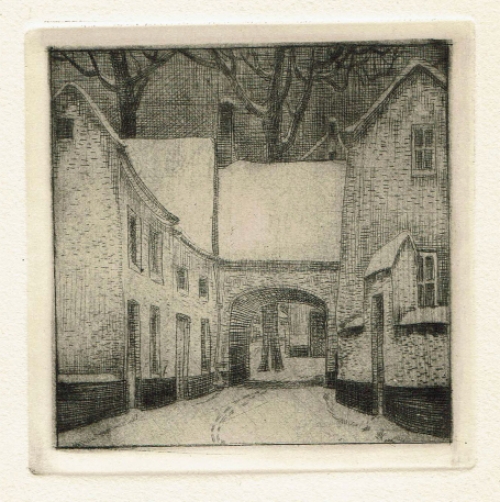 Ets van de etser Jan Frans Cantré kopen