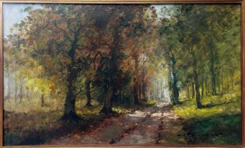 Olieverfschilderij van H J Pauwels