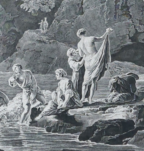 Les Baigneuses 1757