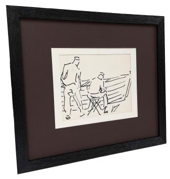 Kunst van de Antwerpse kunstenaar J. Mous kopen