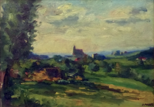 schilderij van de Belgische kunstschilder Joan Marti