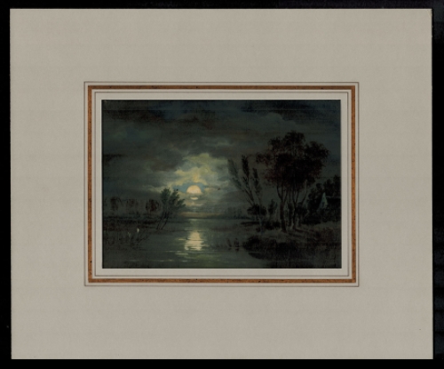 Waterverfschilderij van de Belgische schilder Jean Jacob Verreyt