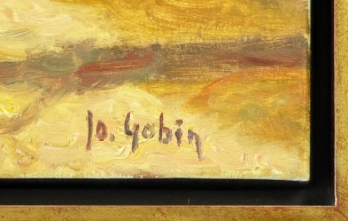 Schilderij van Jo Gobin